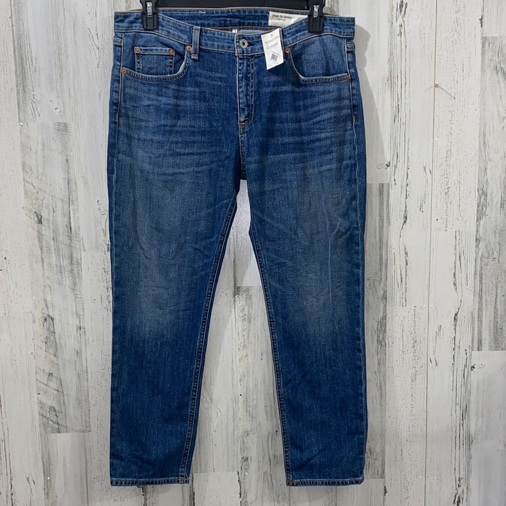 1003 Rag & Bone Low Rise Slim Boyfriend Jeans